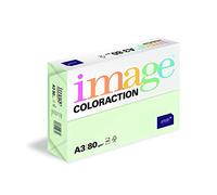 Image Coloraction - Papel de color Jungle/verde claro 80 g/m² A3 - Paquete de 500 hojas