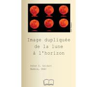 Image dupliquée de la lune à l'horizon