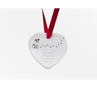 Image Industry Jack Russell Walk Beside Us - Corazón de cerámica para perro, regalo conmemorativo, decoración colgante