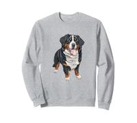 Imagen artística del Retrato del Perro de montaña de Berna Sudadera
