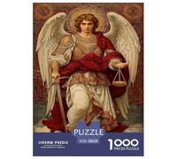 Imagen de Cuerpo Entero de un arcángel, luz Divina 38x26cm/1000pcs Puzzle Adecuado para Adultos Y Multitud Mayores De 14 Años