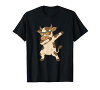 Imagen De Dibujos Animados De Gafas De Sol De Vaca Camiseta