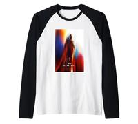 Imagen de héroe inspiradora de Superman Look Up Camiseta Manga Raglan