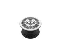 Imagen de Hierro Cardo Escocés Nudo Celta PopSockets PopGrip Adhesivo