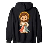Imagen de la Divina Misericordia Jesús Confío Católica Niños Sudadera con Capucha