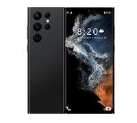 Imagen Más Nítida del Teléfono Inteligente S22 Ultra 7.2 Pulgadas FaceUnlock Pantalla Android Smartphone 4GRAM + 32GROM Teléfono para 13 Pro MAX (Black, One Size)
