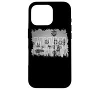 Imagen Vintage en Blanco y Negro de Miami Carcasa para iPhone 16 Pro