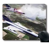 Imágenes de Aviones Militares Gratis, Alfombrilla de ratón para Juegos, Entrenamiento de Caza, Alfombrilla de ratón con Bordes cosidos