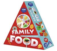 IMAGILAND Family Food, Juego de Cartas Familiar, Funtastic