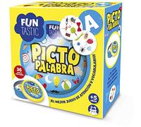 Imagiland, Funtastic Juego de Cartas Redondas 'Picto Palabra' (atención para Ampliar Vocabulario)