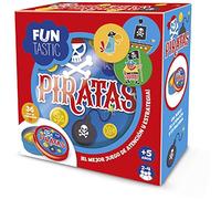 Imagiland, Funtastic Juego de Cartas Redondas 'Piratas' (atención y Estrategia)