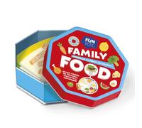 IMAGILAND Juego de Cartas Funtastic Family Food, Juego de Mesa Familiar, 2-5 Jugadores, 8-9 Años, Caja metálica