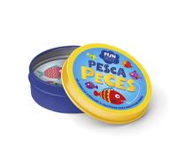 Imagiland - Juego de Cartas Redondas Pesca Peces, FUJ004
