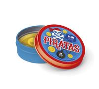 Imagiland - Juego de Cartas Redondas Piratas, FUJ006