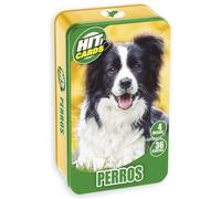Imagiland Juego Hit Cards Caja Metalica "Perros"