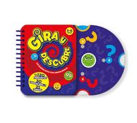 IMAGILAND - LIBRO-JUEGO GIRA Y DESCUBRE 5-6 AÑOS, BOA005, TIENDA CON LICENCIA OFICIAL