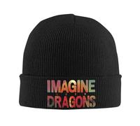 Imagina la Gira Dragons 2025 Gorros de Punto con Gorro de Calavera para Mujeres Hombres Cálidos con Calaveras Tejidas Gorras