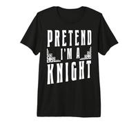 Imagina Que Soy un Caballero Medieval Divertido de Knight REN Faire Camiseta Premium