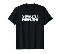 Imagina Que Soy un Dandelion Lazy Halloween Costume Party Camiseta