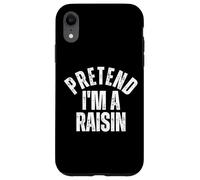 Imagina Que Soy un Disfraz Divertido y Perezoso de pasas Carcasa para iPhone XR