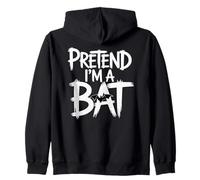 Imagina Que Soy un murciélago Perezoso Idea de Disfraz Sudadera con Capucha