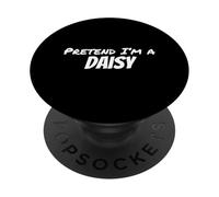 Imagina Que Soy una Fiesta de Disfraces de Halloween Perezoso PopSockets PopGrip Adhesivo