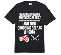 Imagina Saber Que existen Motocicletas y Luego Elegir Golf Comfort Colors Adult Heavyweight T-Shirt