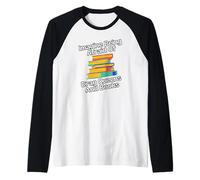 Imagina Tener Miedo A Las Drag Queens Y A Los Libros. Camiseta Manga Raglan