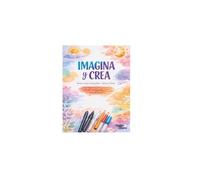 Imagina y Crea: Reverse Creative Coloring Book/Colorea al revés