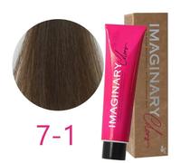 Imaginary Colors - Tinte Permanente Color Ceniza 7-1 Rubio 100 ml