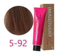 Imaginary Colors - Tinte Permanente Color Chocolate 5-92 Castaño Claro Tierra Irisado 100 ml