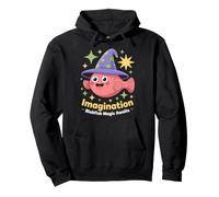 Imagination Blobfish Magic Design - Lindo pez Mago Sudadera con Capucha