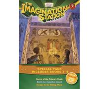 Imagination Station Books 7-9 Pack: Secret of the Prince’s Tomb / Battle for Cannibal Island / Escape to the Hiding Place