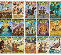 Imagination Station Series - Adventures in Odyssey - Set of 15 - Volumes #1-15 Including Surprise at Yorktown, Captured on the High Seas, the Redcoats ... Night, Hunt for the Devil's Dragon, and More