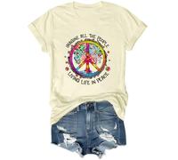 Imagine All The People Living Life in Peace - Camiseta Imagine All The People Living Life in Peace, para mujeres y hombres, Amarillo cremoso, 3XL