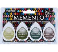 Imagine Crafts Set 4 Almohadillas de Tinta translúcida Memento Parque Central