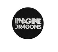 Imagine Dragons Indie Rock Band parche patch bordado con logotipo para planchar de hierro en apliques