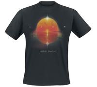 Imagine Dragons Loom Album Art Unisex Camiseta Negro 100% algodón Regular