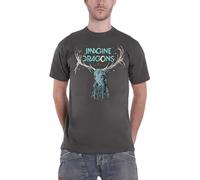 Imagine Dragons TElk in Stars Band Logo T Shirt
