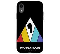 Imagine Dragons Triangle Evolve Logo Negro Carcasa para iPhone XR