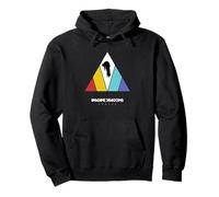 Imagine Dragons Triángulo Logo Negro Sudadera con Capucha