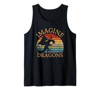 Imagine Magical And Mythical Fantasy Dragons Boys Girls Camiseta sin Mangas