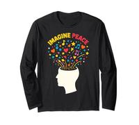 Imagine Peace Colorful Mind Explosion Manga Larga