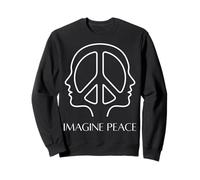 Imagine Peace Embrace Harmony Symbol Sudadera