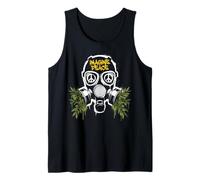 Imagine Peace Gas Mask Olive Branches Camiseta sin Mangas