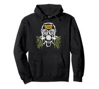 Imagine Peace Gas Mask Olive Branches Sudadera con Capucha