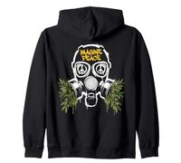 Imagine Peace Gas Mask Olive Branches Sudadera con Capucha
