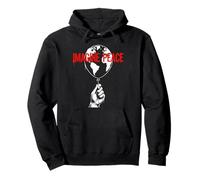 Imagine Peace Globe Hand Earth Balloon Sudadera con Capucha