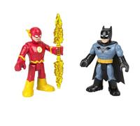 Imaginext DC Super Friends - Figura de acción de Batman y The Flash para niños a partir de 3 años