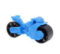 Imaginext Pieza de repuesto para coleccionable Fisher-Price DC Superfriends Ultimate Headquarters Playset HNW08 - Repuesto de motocicleta Batman azul y negro